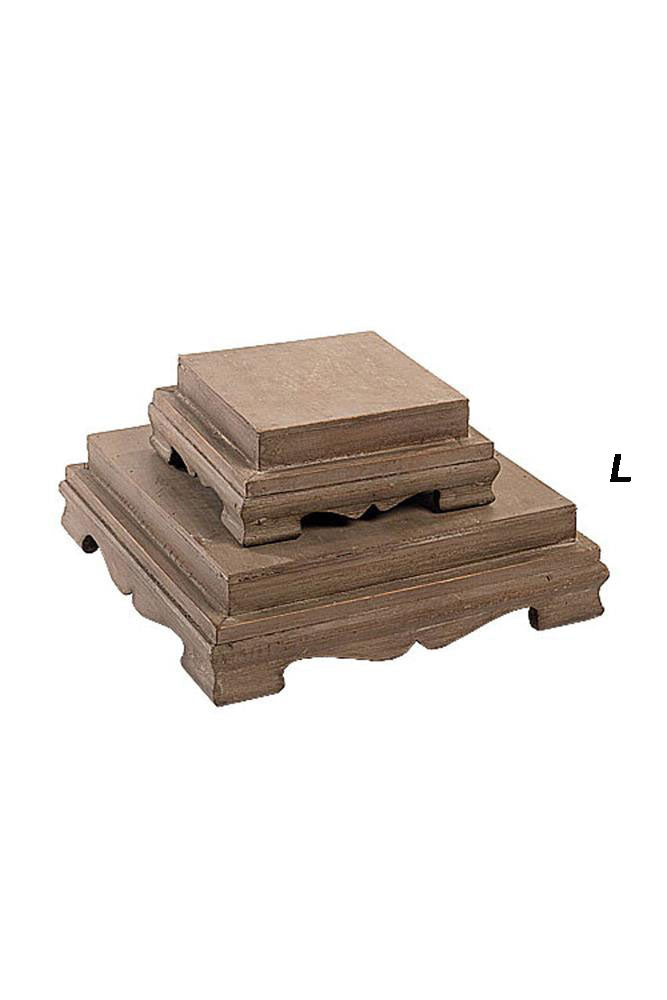 Vagabond Vintage Wooden Display Square Riser | Modishstore | Home Accents-3