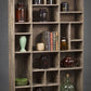 Vagabond Vintage Recycled Pine Wall Cubby with 20 Slots | Modishstore | Shelves & Shelving Units