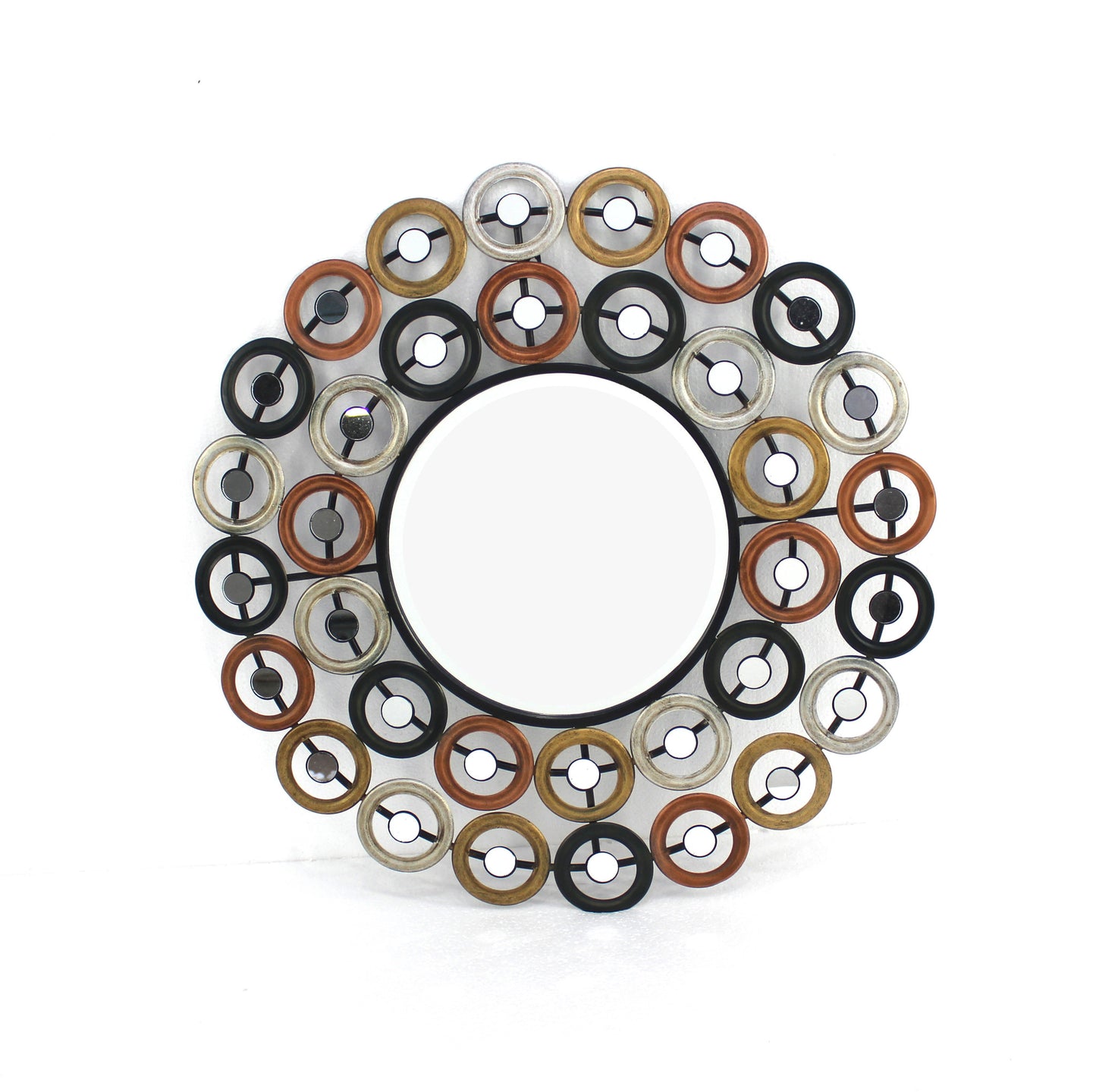 Screen Gems Metal Wall Mirror - Set of 2 - WD-047 | Mirrors | Modishstore