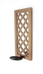 Screen Gems Wood Candle Holder - WD-079