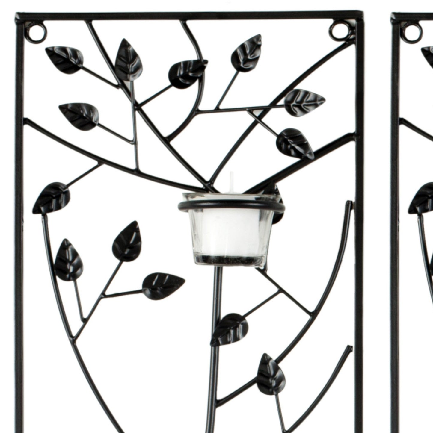 Climbing Leaves Margot TeaLights Wall Decor - Set Of 3 | Wall Decor | Modishstore - 3