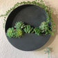 Wall Planters- Zinc Indoor/Outdoor Planters-Circle & Semi Circle by Artisan Living | ModishStore | Planters, Troughs & Cachepots-10