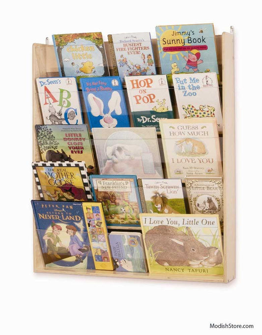 Whitney Brothers Wall-Mounted Book Display | Bookcases | Modishstore