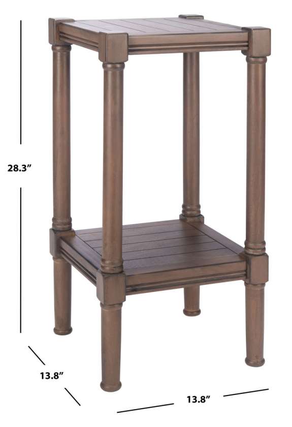 Safavieh Rafiki Square Accent Table | Accent Tables | Modishstore - 12