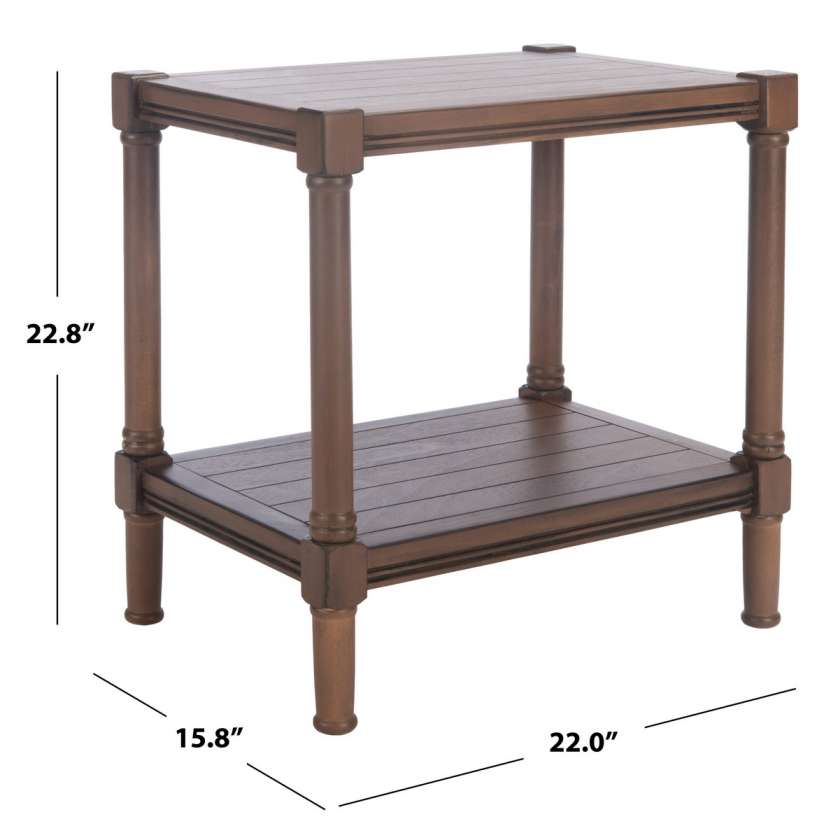 Safavieh Rafiki Rectangle Accent Table | Accent Tables | Modishstore - 12
