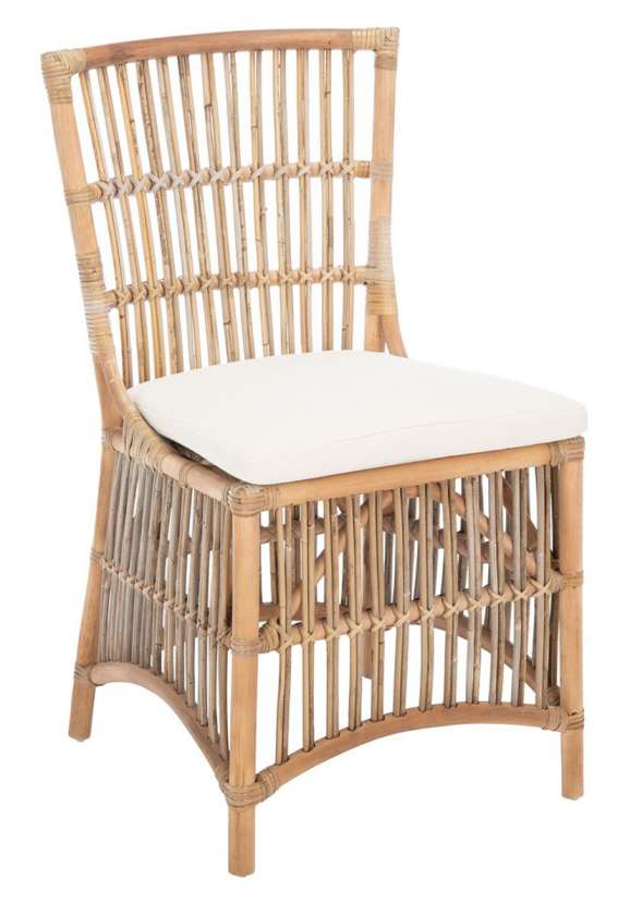 Safavieh Erika Rattan Accent Chair W/ Cushion | Accent Chairs | Modishstore - 4