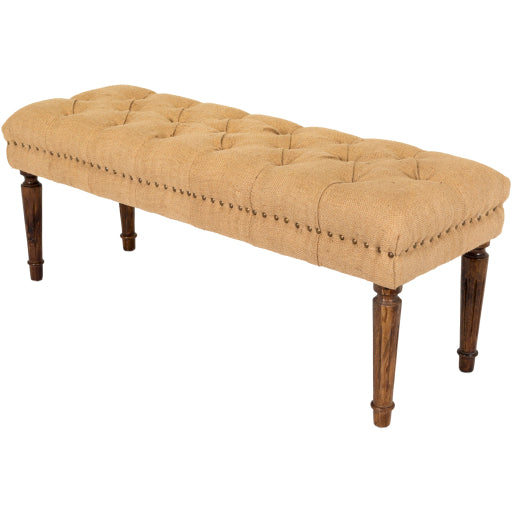 Surya Upholstered Bench - ACU-001 | Stools & Benches | Modishstore-3
