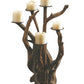 Driftwood Natural Dark Candelabra, Horizontal & Vertical | Candle Holders | Modishstore-5