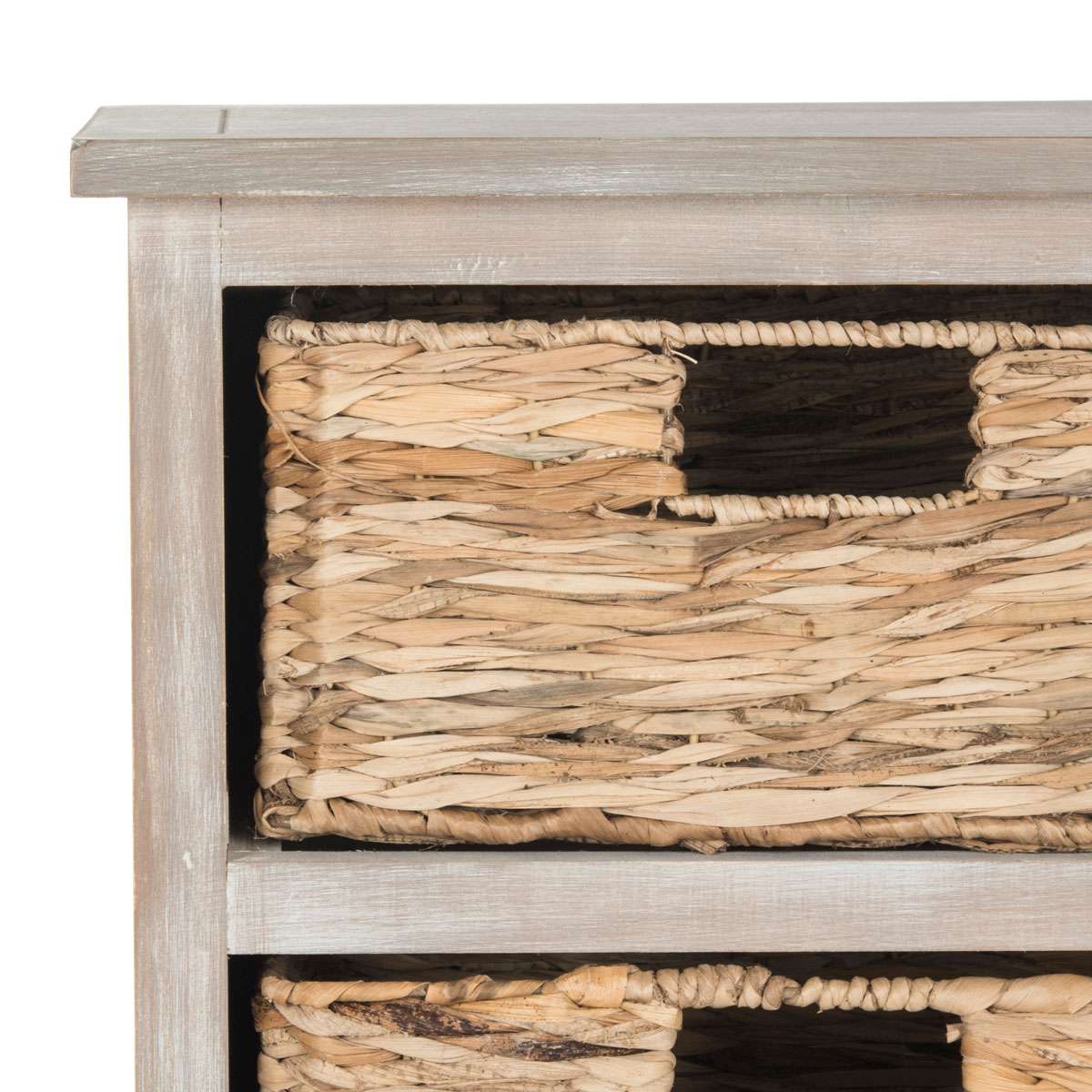 Safavieh Connery Cabinet - Vintage White | End Tables | Modishstore - 3