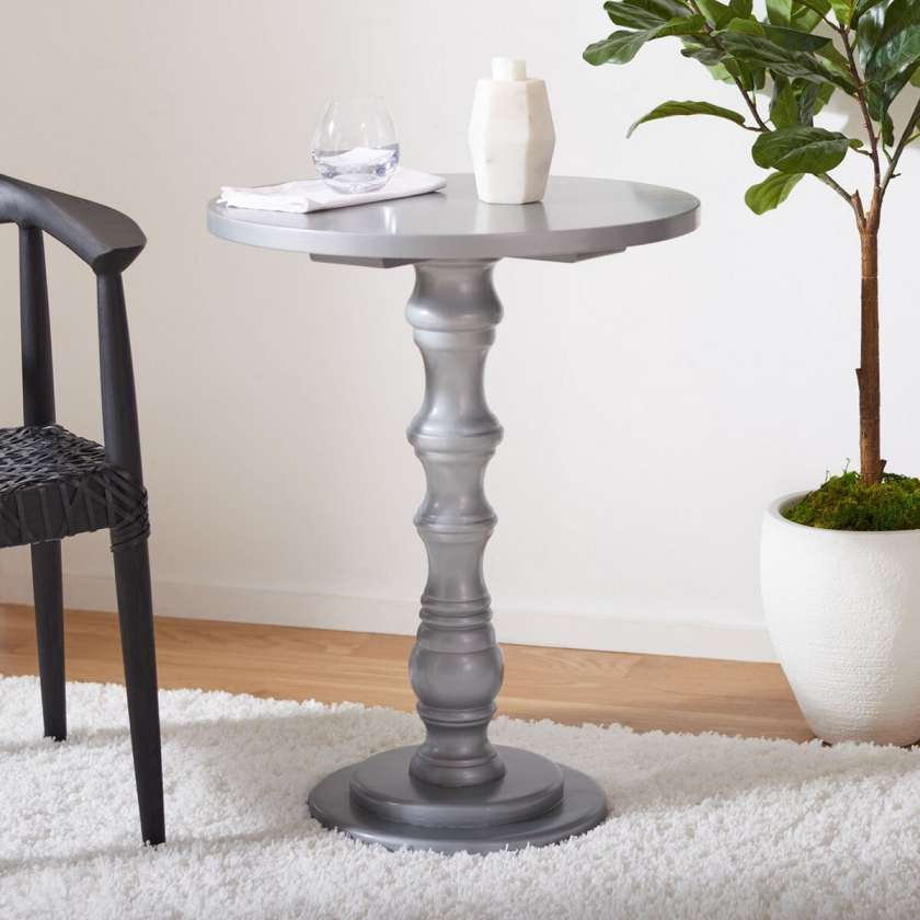 Safavieh Greta Round Top Accent Table | Accent Tables | Modishstore - 11