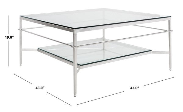 Safavieh Mieka Cocktail Table | Coffee Tables | Modishstore - 9