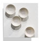 Wall Play Substrate, 'Cream Full Moon' by Gold Leaf Design Group | Wall Decor | Modishstore