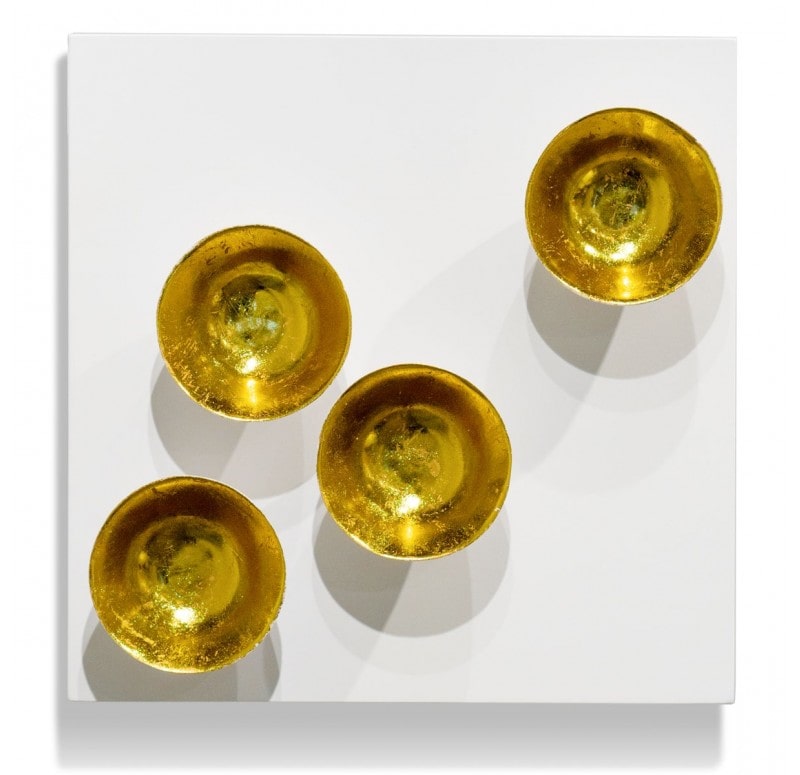 Wall Play Substrate, 'Gold Full Moon' by Gold Leaf Design Group | Wall Decor | Modishstore-3