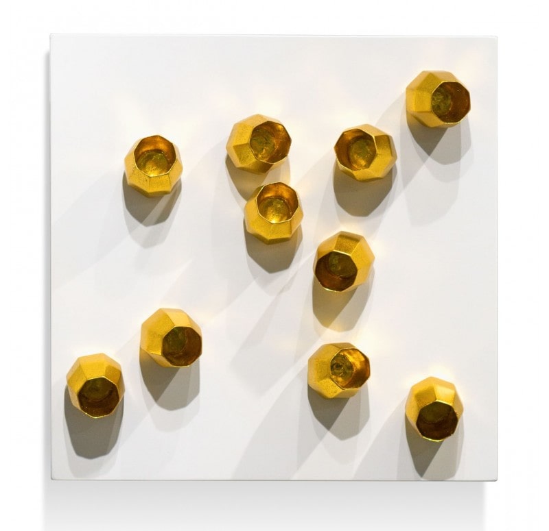 Wall Play Substrate, 'Gold Barnacle' Gold Leaf Design Group | Wall Decor | Modishstore - 3