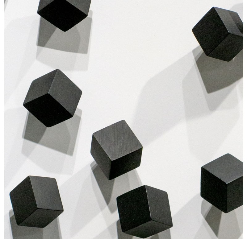 Wall Play Substrate, 'Black Pivot' by Gold Leaf Design Group | Wall Decor | Modishstore - 3