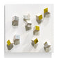 Wall Play Substrate, 'Gold & Silver Pivot' by Gold Leaf Design Group | Wall Decor | Modishstore