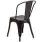 Flash Furniture Metal Indoor-Outdoor Stackable Chair | Outdoor Chairs | Modishstore-34