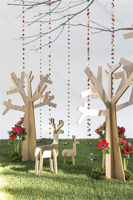 Blitzen Reindeer Set of 24 by Accent Decor | Ornaments | Modishstore - 5