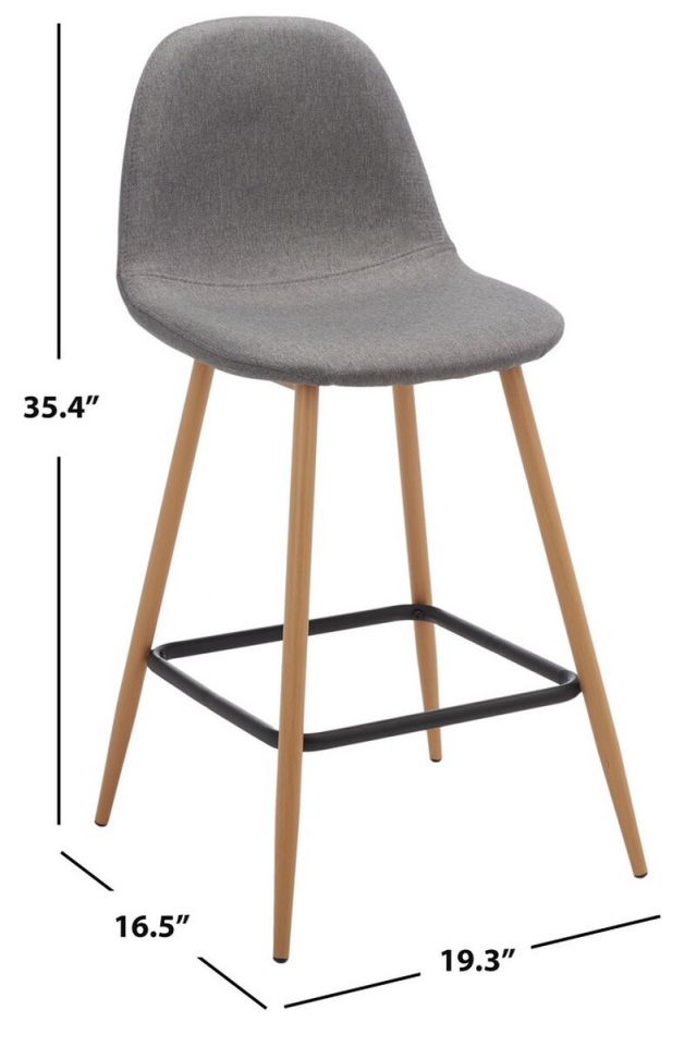 Safavieh Travis Counter Stool | Counter Stools | Modishstore - 4