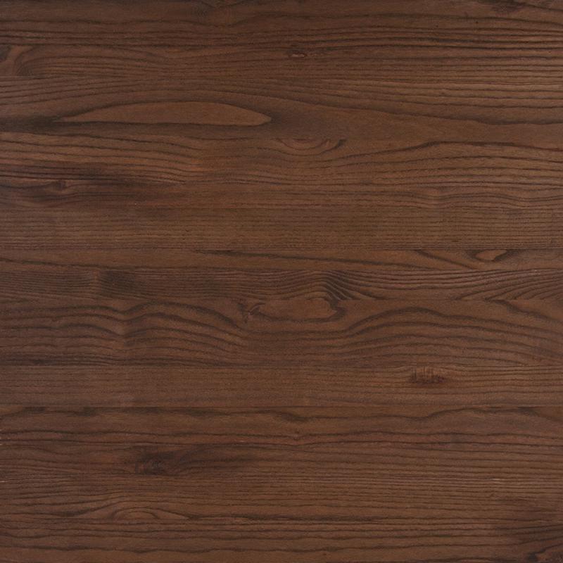 31.5" Square Black Metal Indoor Table With Walnut Rustic Wood Top By Flash Furniture | Dining Tables | Modishstore - 4