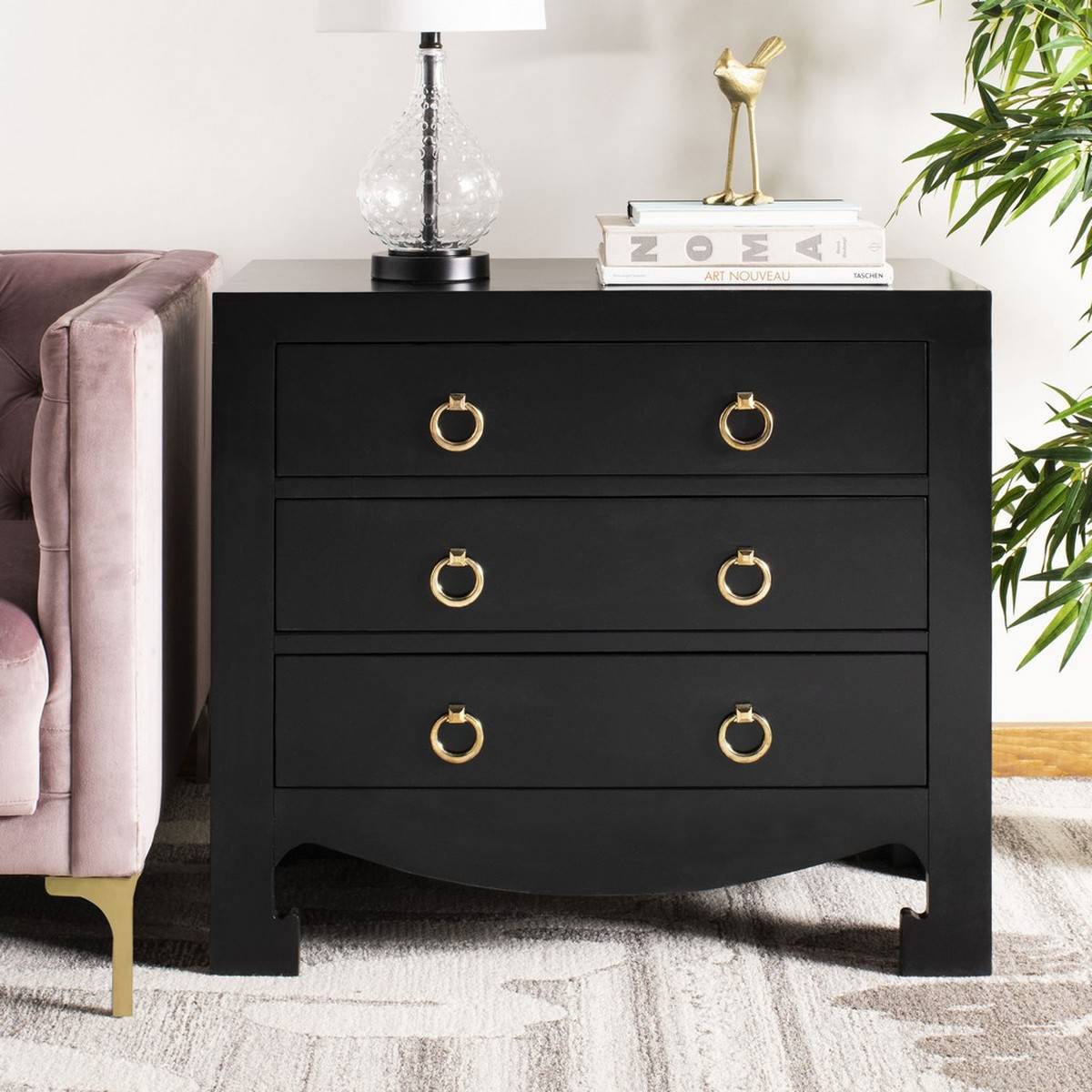 Safavieh Dion 3 Drawer Chest | Drawers | Modishstore - 16