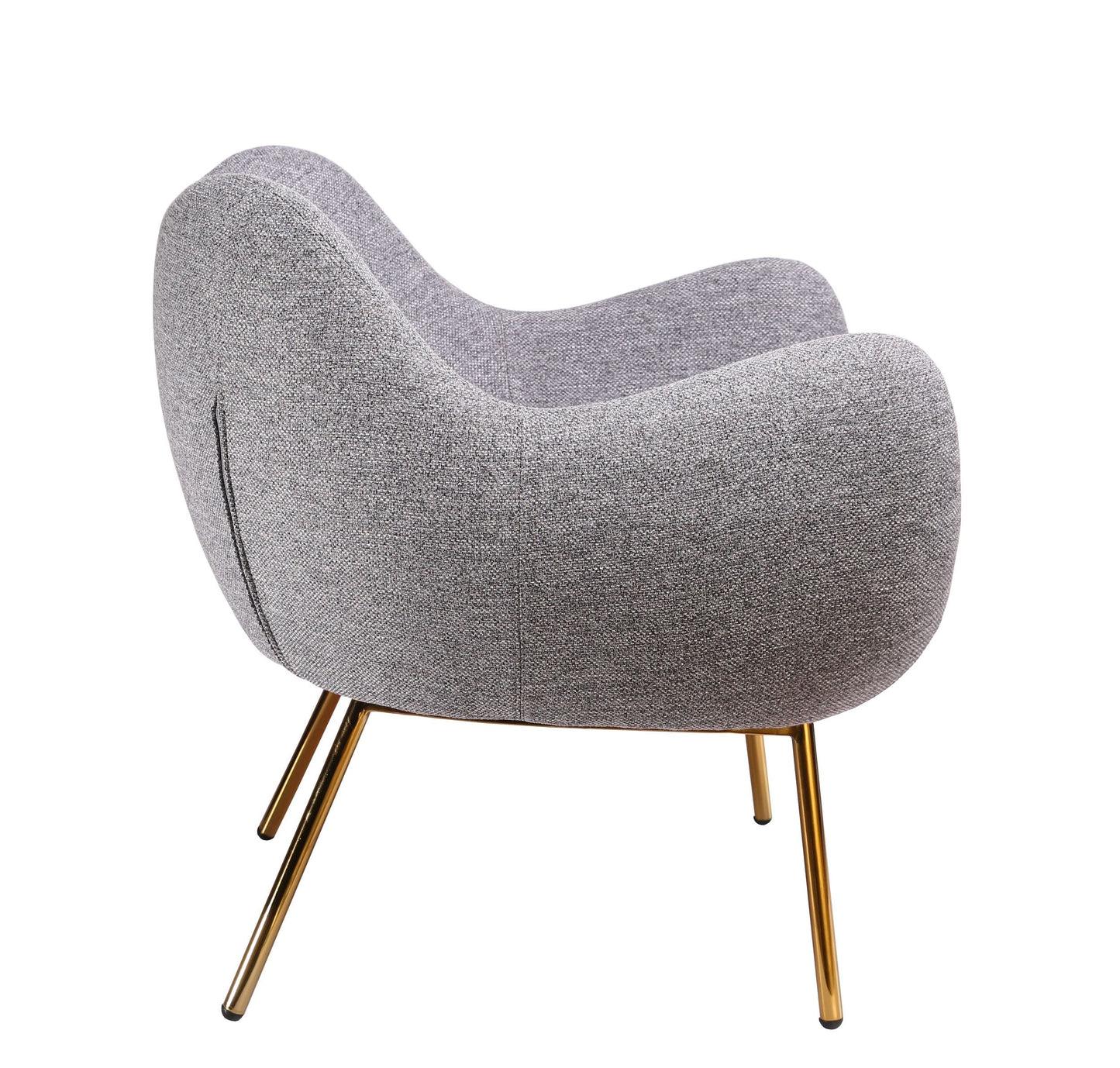 Modrest Cicero - Modern Grey Accent Chair | Lounge Chairs | Modishstore - 2