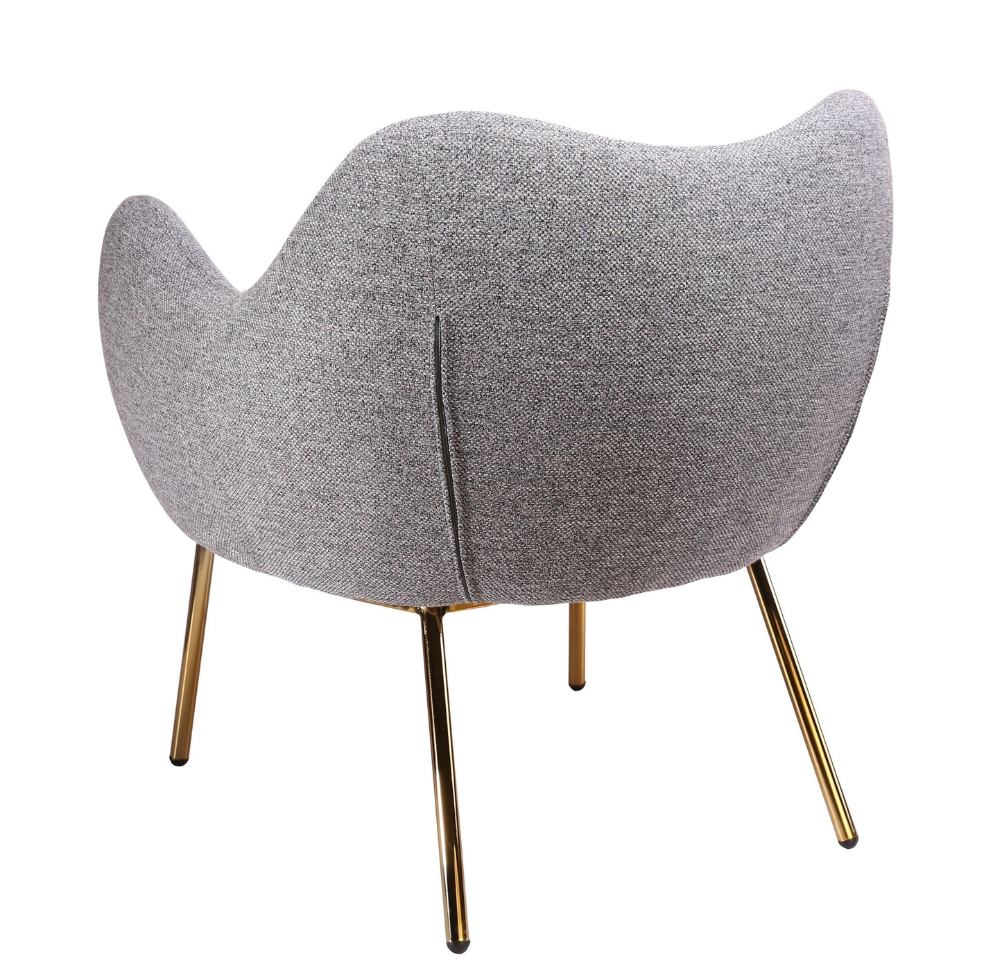 Modrest Cicero - Modern Grey Accent Chair | Lounge Chairs | Modishstore - 3
