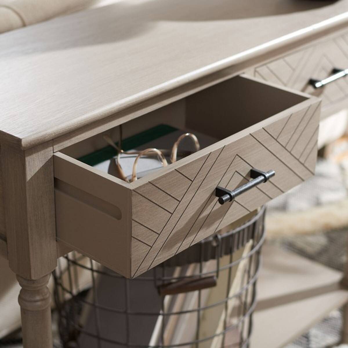 Safavieh Peyton 2 Drawer Console Table | Console Tables | Modishstore - 8