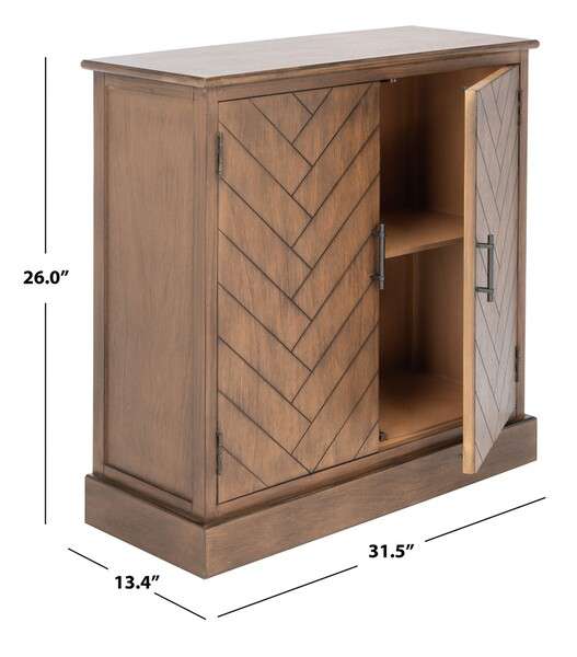 Safavieh Peyton 2 Door Sideboard - Brown | Console Tables | Modishstore - 4