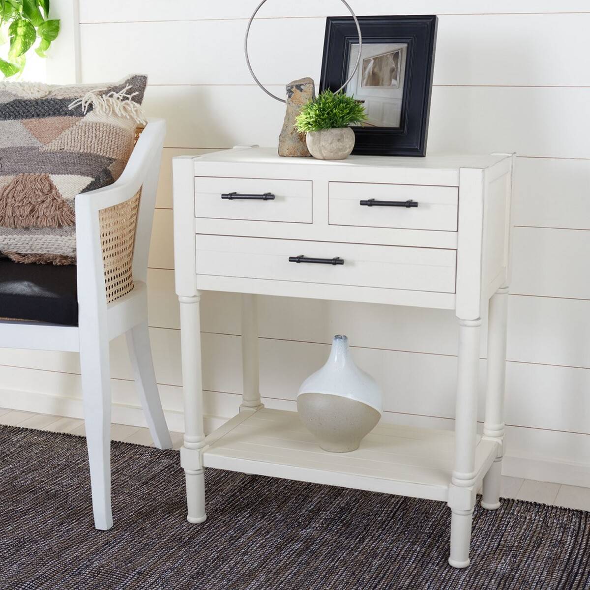 Safavieh Filbert 3 Drawer Console Table | Console Tables | Modishstore - 4