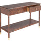Safavieh Tudor 2 Drawer 1 Shelf Console Table | Console Tables |  Modishstore  - 3