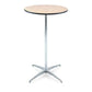 Cocktail table - 24'' round w/30'' and 42'' poles By Atlas | Bar Tables| Modishstore