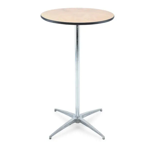 Cocktail table - 24'' round w/30'' and 42'' poles By Atlas | Bar Tables| Modishstore