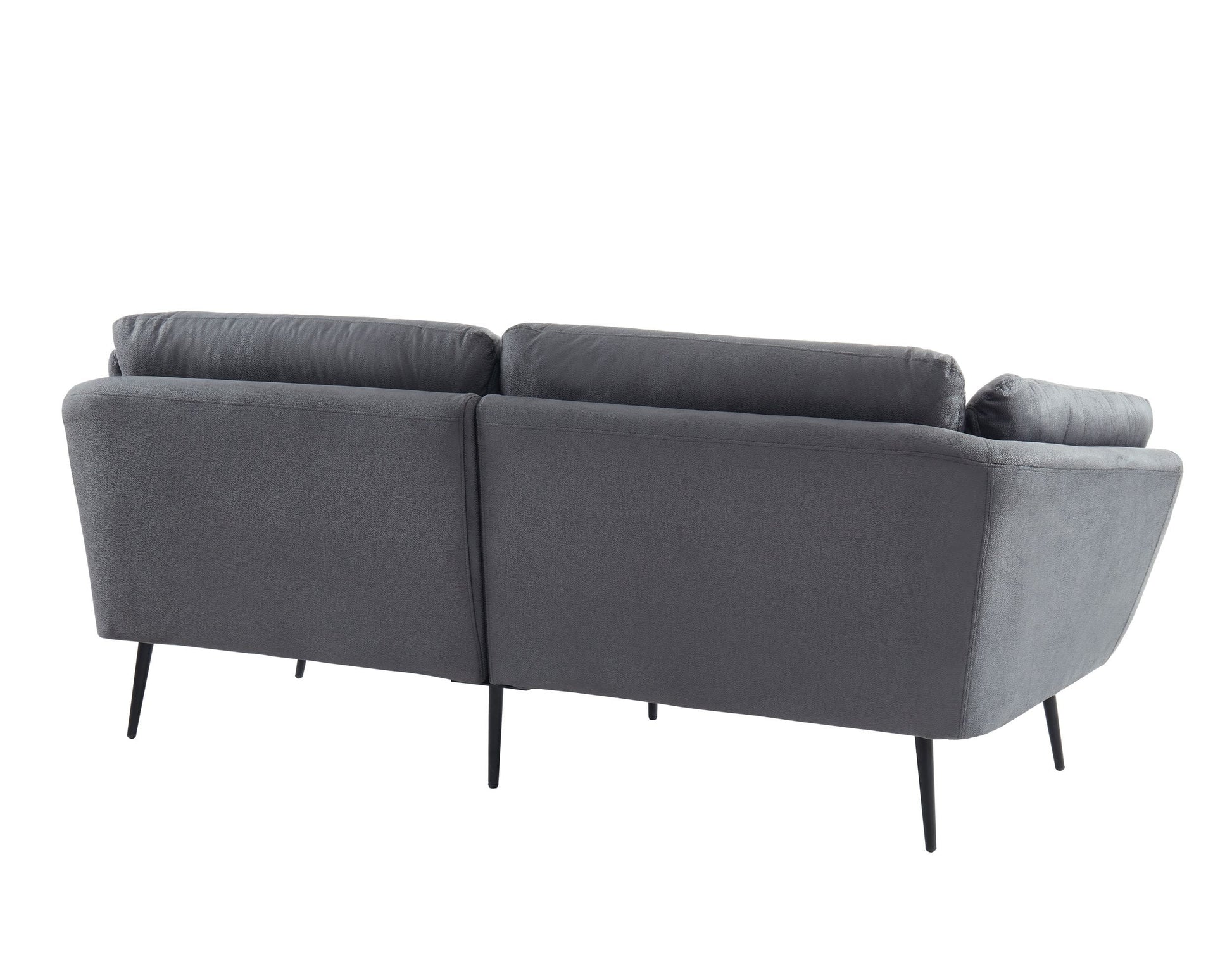 Divani Casa Cody - Modern Grey Fabric Sofa | Sofas |   Modishstore  - 4