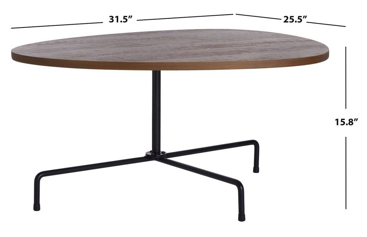 Safavieh Berlin Tripod Coffee Table | Coffee Tables | Modishstore - 8