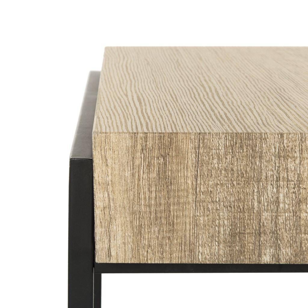 Safavieh Alexander Rectangular Contemporary Rustic Coffee Table | Coffee Tables | Modishstore - 4