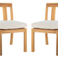 Safavieh Montford Teak Dining Chair | Outdoor Chairs | Modishstore