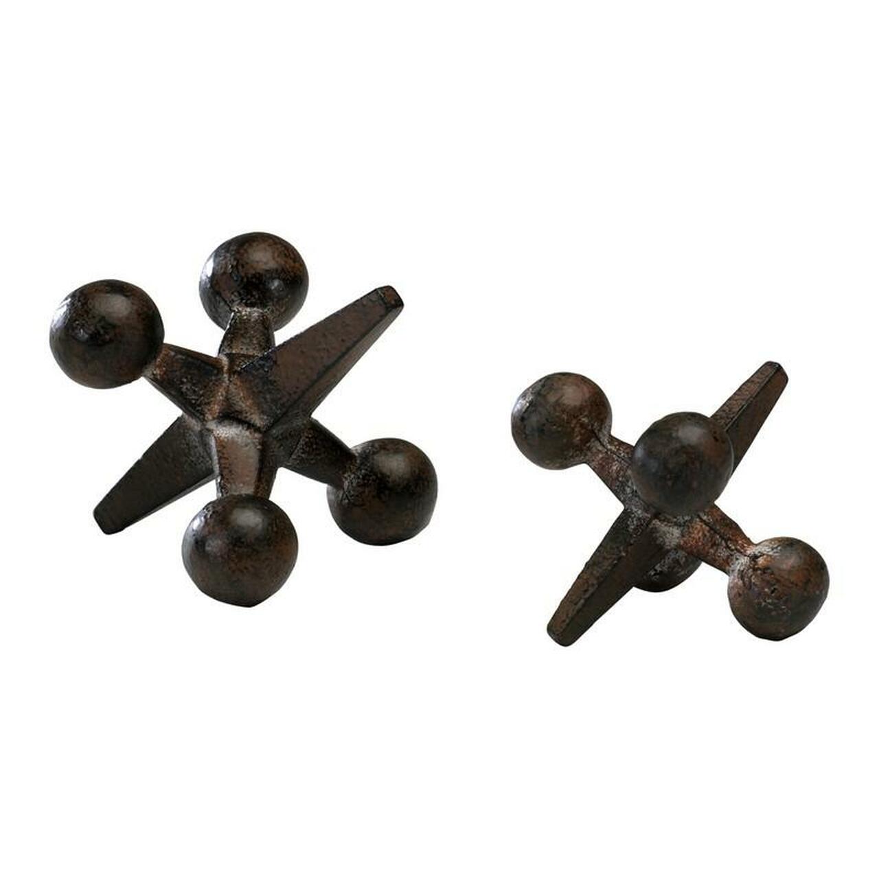 Large Antiqued Rust Jack | Sculptures | Modishstore