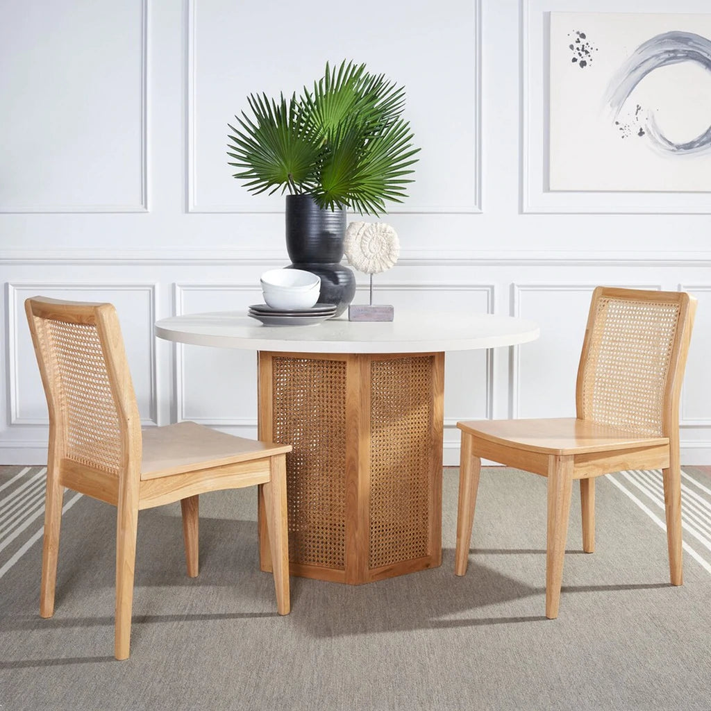 Safavieh Benicio Rattan Dining Chair | Dining Chairs | Modishstore - 15