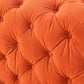 Divani Casa Delilah - Modern Orange Fabric Chair-4