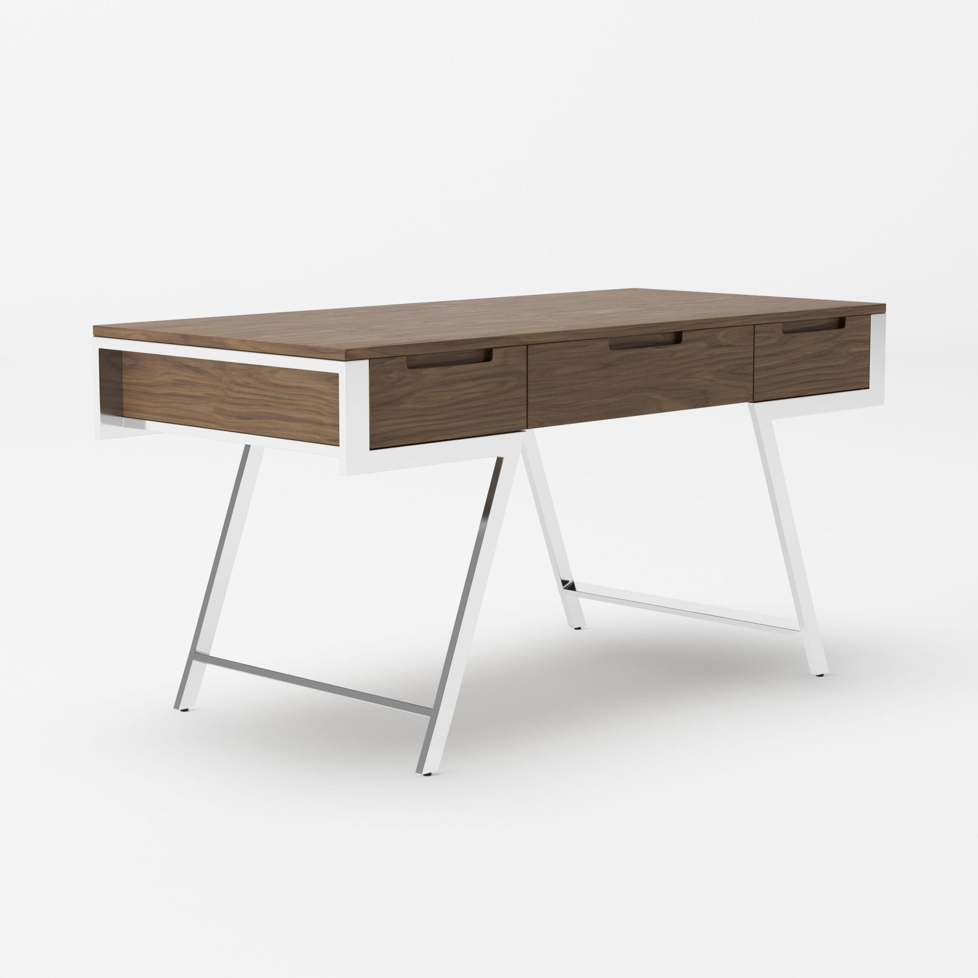 Modrest Dessart - Modern Walnut Veneer Desk-4