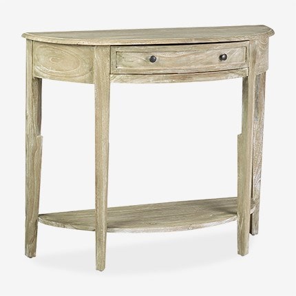 Demilume Mindi Wood Console Table by Jeffan | Console Tables | Modishstore - 8