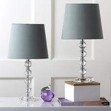 Safavieh Nola Stacked Crystal Ball Lamp | Table Lamps |  Modishstore  - 10