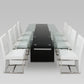 Modrest Lisbon - Extendable Glass Dining Table-4