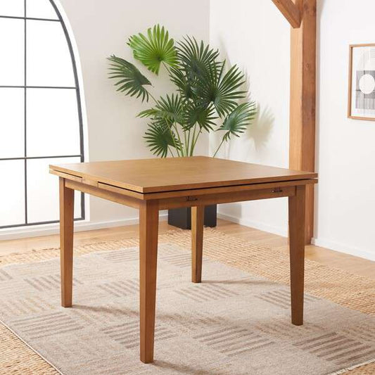 Safavieh Cullen Extension Dining Table - Brown | Dining Tables | Modishstore