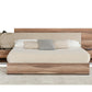 Nova Domus Matteo Italian Modern Walnut & Fabric Bedroom Set | Bedroom Sets | Modishstore - 4
