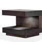 Vig Furniture Modrest Esso Modern Brown Oak Nightstand | Modishstore | Nightstands-6