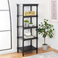 Safavieh Cassie 5 Shelf Bookcase - Black | Bookcases | Modishstore - 4