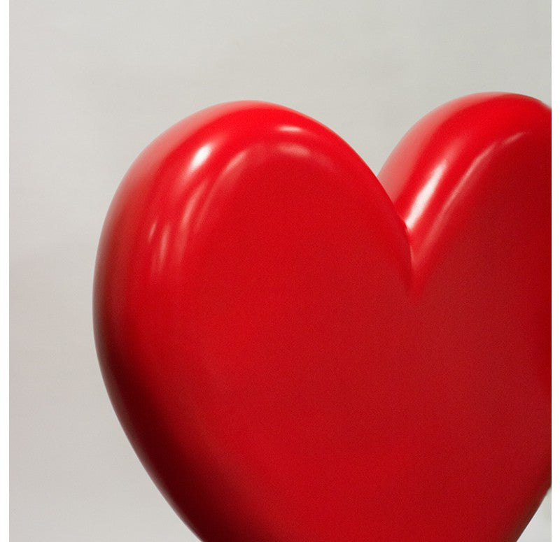 Gold Leaf Design Group Heart Throb Fiberglass Sculpture | Sculptures | Modishstore - 4