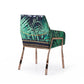Modrest Fierce - Black & Rosgold Panther Dining Chair